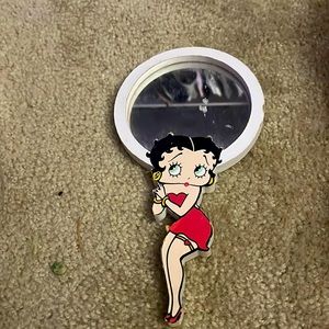 betty boop hand mirror